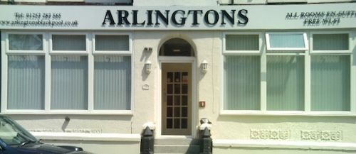 Arlingtons Hotel Blackpool Eksteriør billede